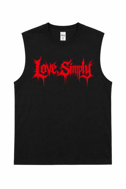 Hardcore Script Sleeveless Shirt