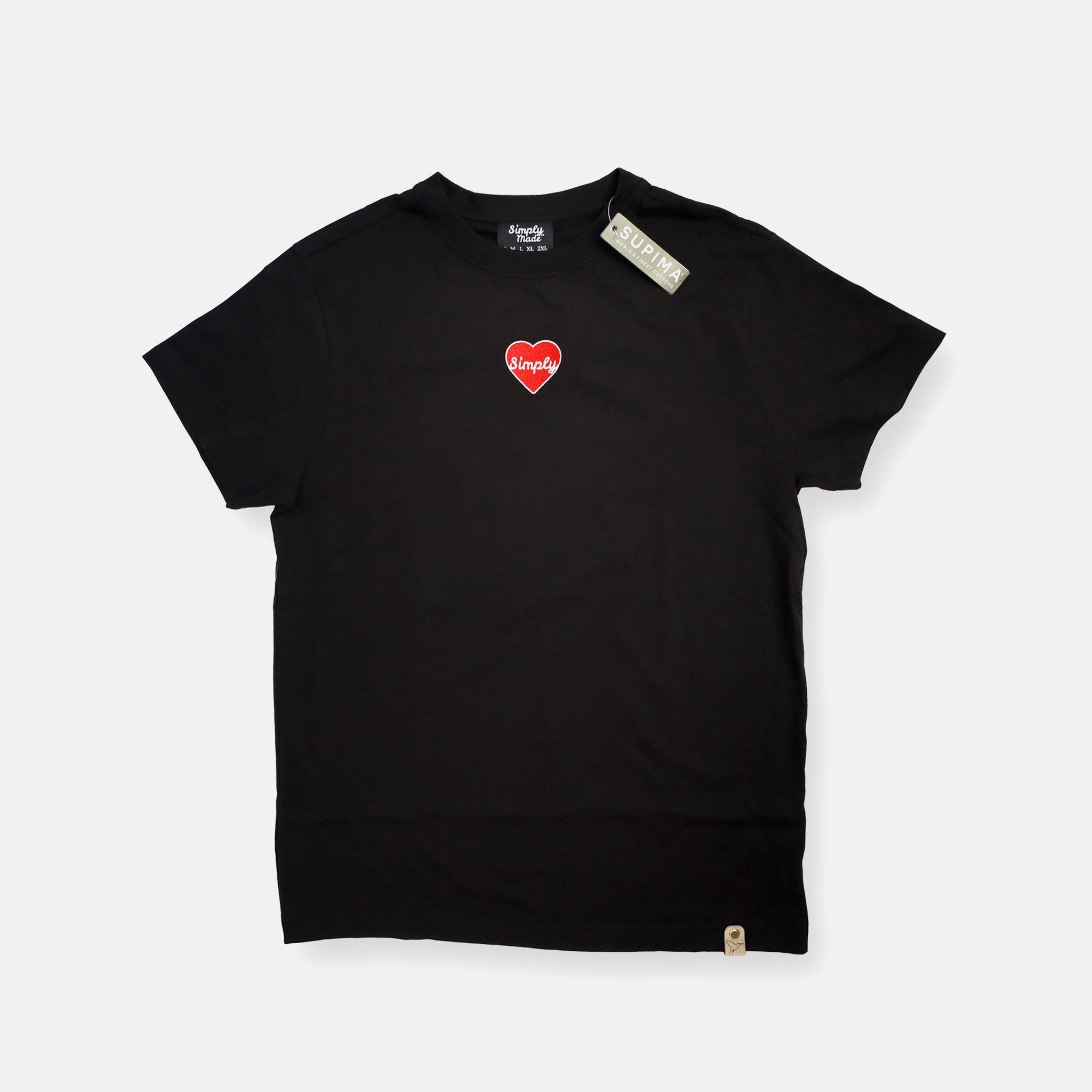 Heart Icon Tee in Black